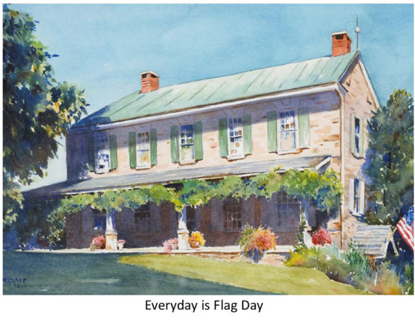 Mary Keiser's Everyday is Flag Day Print