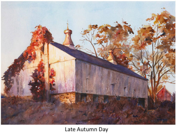 Mary Keiser's Late Autumn Day Print