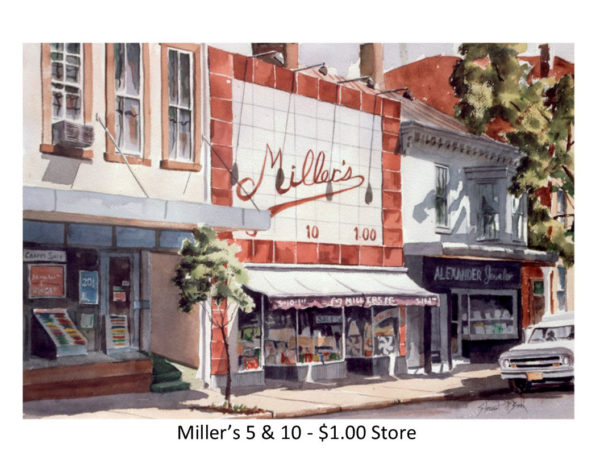 Stewart Biehl's Miller’s 5 & 10 - $1.00 Store Print
