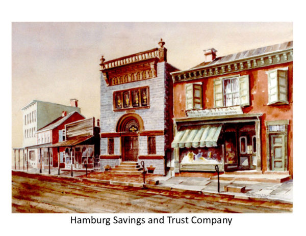 Stewart Biehl's Hamburg Savings and Trust Company Print